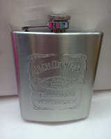 169shopขวดใส่เครื่องดื่มพกพาสแตนเลส Hip Flask ขนาด 6 ออนซ์