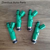 4ชิ้นล็อตคุณภาพสูงการใช้หัวฉีดหัวฉีด OEM 23209-21020 23250-21020สำหรับ TOYOTA- Prius Vitz Yaris 4cyl 1.5 1NZ