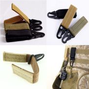 KEQI High-strength Strap Nylon Key Hook Molle Buckle Hanging Belt