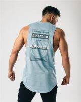 2022 New Mens Tank Tops Shirt Gym Fitness Vest Sleeveless Male Casual Bodybuilding Sports Man Workout Clothes Clothing