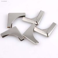 ♤☾☞ Silver 10Pcs 2color Metal Book Corner Trilateral Albums Menus Folders Box Corner Protectors For Decor 33x33x8mm CP1498