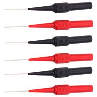 30V 1A Multimeter Probes Insulation Piercing Needle Pin Digital Multi Meter Tester Lead Test Probes for Banana Plug Wire Pen