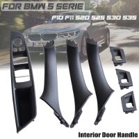 Beige/Black Plastic ABS Car Inner Door Handle Panel Sedan Pull Trim Cover For BMW 5 Serie F10 F11 520d 530d 535i 550i 5141722587