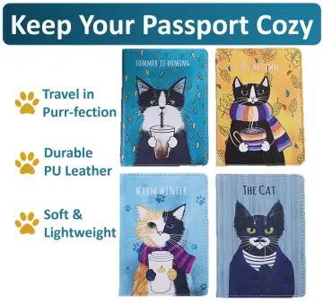 READY STOCK 📢 FAST SHIP] Pokemon Winnie the Pooh Passport Cover Holder  Kitty Wallet Case paspot murah travel holiday