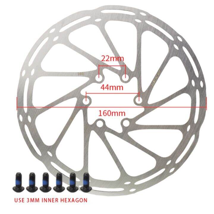 zoom-bicycle-brake-high-rigidity-disc-brake-center-line-rotors-mtb-bike-brake-pad-160mm-with-system-disc-bike-parts