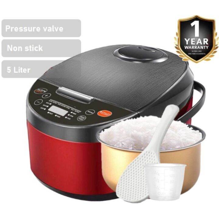 ☉Rice Cooker 5 Litre (Actual 1.8 Litre) Lazada