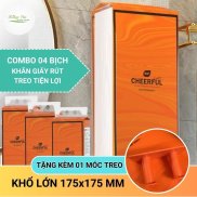 Combo 04 Bịch khăn giấy rút treo tường tiện lợi