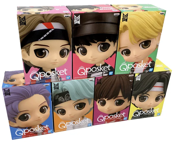 Q POSKET TINYTAN BTS MIC DROP VOL.1 & 2 SET OF 7 Lazada PH