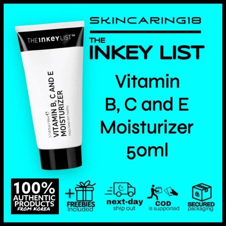 Hot fpcp51 [UK] The Inkey List Vitamin B C and E Moisturizer 50ml by