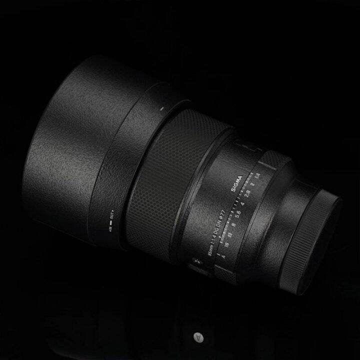 สำหรับ-sigma-art-85-1-4-dg-dn-สำหรับ-sony-e-mount-l-ฟิล์มห่อไวนิลสติ๊กเกอร์ติดบนตัวเครื่องสติกเกอร์ป้องกันเลนส์กล้อง85มม-f1-4-f-1-4