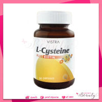 Vistra L-Cysteine Plus Biotin 30 Tablets วิสตร้า แอลซิเทอีน ไบโอติน เล็บ ผม