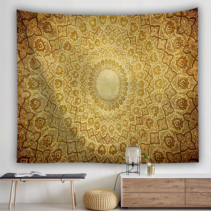 mandala-decorative-tapestry-wall-hanging-home-decor-curtain-spread-covers-cloth-blanket-art-tapestry-vintage-world-map-circles
