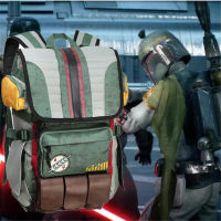 CWBackpack Boba Fett เกราะกระเป๋าเป้สะพายหลังกระเป๋านักเรียนนักศึกษากระเป๋าเป้สะพายหลังเดินทางแบบสบายๆ