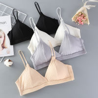 【CW】ใหม่เซ็กซี่ Hollow Out Bras สำหรับชุดชั้นในสตรีสีทึบ Comfort บราไร้โครงชุดชั้นในสุภาพสตรีแฟชั่นไม่มีรอยต่อ Bralette 1 1 1 1