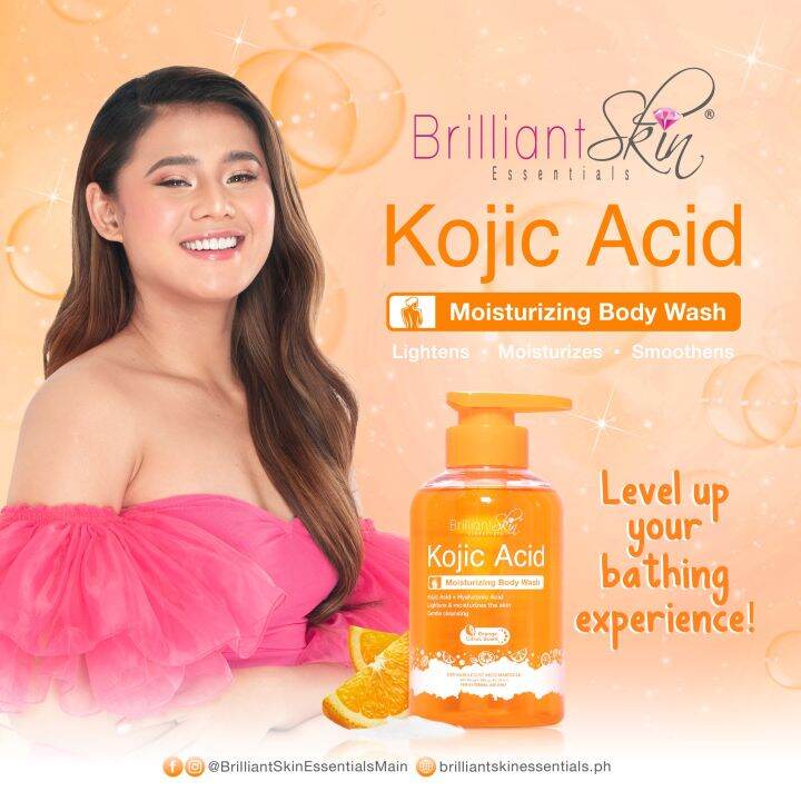 Kojic Acid Moisturizing Body Wash 300g Brilliant Skin Lazada PH