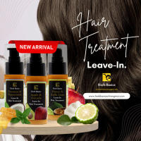 Herb Basics Hair Treatment ทรีทเม้นท์แบบครีม บำรุงเส้นผม ฟื้นฟูผมแห้งเสีย จัดทรงง่าย ไม่ต้องล้างออก