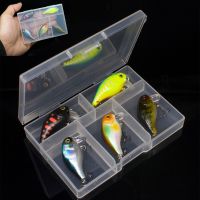 FOVONON เหยื่อข้อเหวี่ยงขนาดเล็ก5ชิ้นพร้อมกล่อง Wler Crankbait Jerkbait Jerkbait Perch Pesca Mini Wolers Fishing Lures