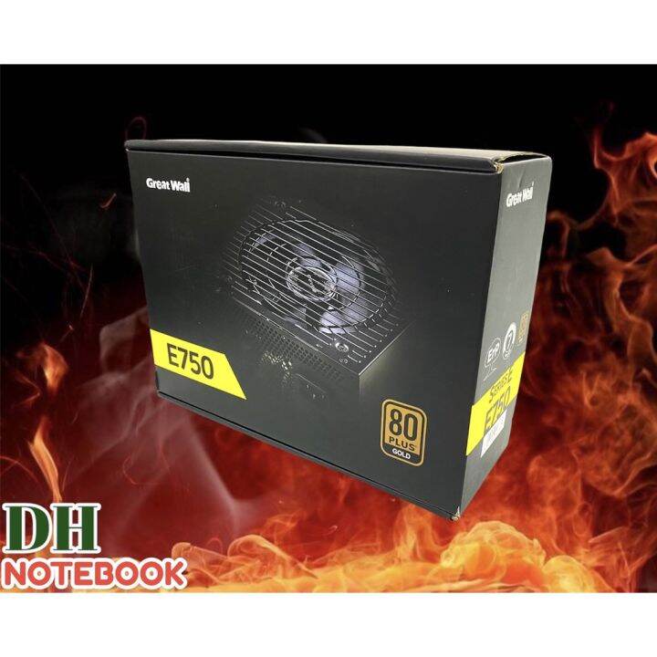 Greatwall Power Supply E750 วัตต์เต็ม 750W PSU 80+ GOLD ประกัน 7ปี ...