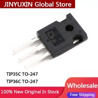 10PCS New TIP35C TIP35 TIP36C TIP36 TO-247 25A 100V NPN Darlington Power Transistor In Stock Wholesale