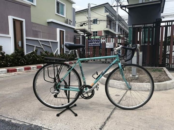 เสือหมอบวินเทจ Bianchi Lupo ชุดขับ Shimano Taigra (Shifter 105) 18