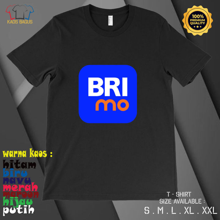 Kaos Baju BRI Brimo Logo - Kaos Distro Perusahaan Terbaru | Lazada ...