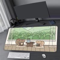 Green Art Mat Plant Pc Mousepad Tapete Para Mouse Pad Gamer Rubber Mat Computer Gamer Desk Accessories Mat Keyboard Pads 900x400