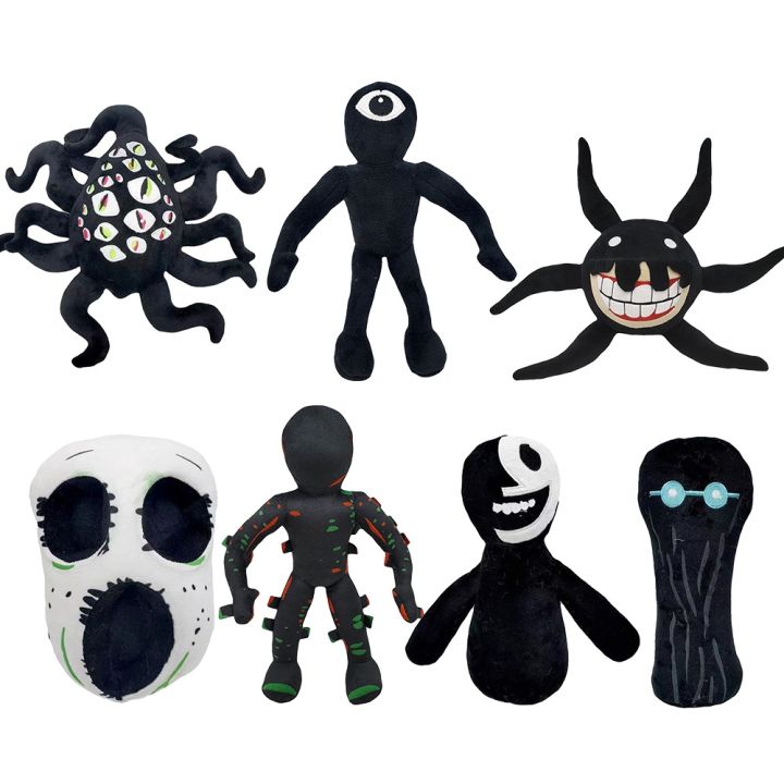 Game Rainbow Friends The doors Figure Plush Toys Horror Game Doors ...