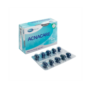 Acnacare - Viên uống hỗ trợ giảm mụn, viêm tuyến bã nhờn - hộp 30 viên