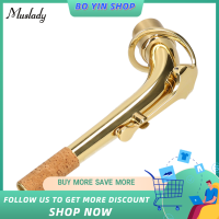 Muslady Alto Saxophone Neck Brass Bend Neck Sax Replacement Part Sax Accessory