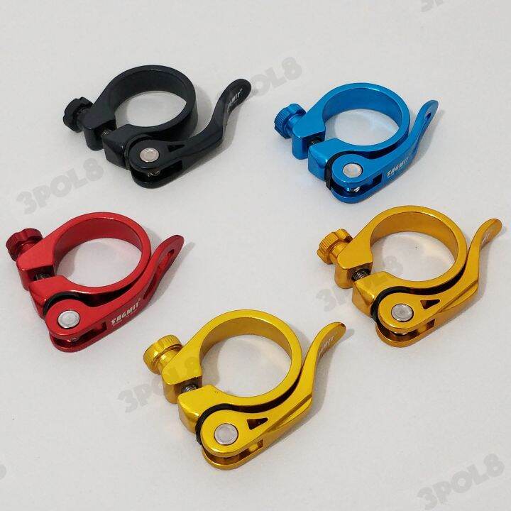 Seat Clamp Seatpost QR Sagmit Bike Quick Release 31.8 34.9 Alloy MTB ...