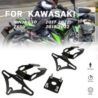 For KAWASAKI NINJA 650 Z650 2017-2022 Motorcycle Rear License Plate Tailstock Bracket Mounting Frame With LED Light Laptop Stands