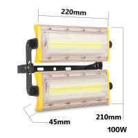 LUCKYLED LED flood light 50W 100W 150W floodlight Waterproof IP65 AC85-265V outdoor spotlight garden Lamp lighting