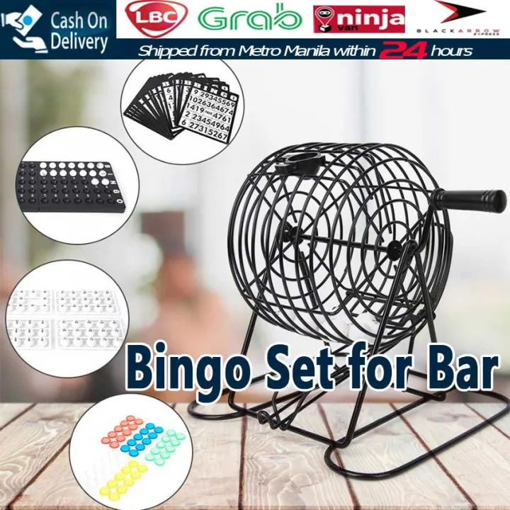 [Fast delivery]Balls Lottery Machine Draw Machine Party Bingo Game Lucky Balls Game Bingo Lotto