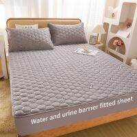 Waterproof Bedspread Mattress CoverFitted Sheet 160x200Class A Mother And Baby GradePure Cotton Laminated Cotton