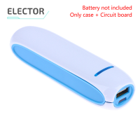 Elector กล่องชาร์จแบตเตอรี่18650 1ชิ้น DIY แบตเตอรี่สำรอง5V USB ชุดเคสไม่ใช่แบตเตอรี่