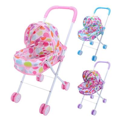 Doll Stroller Toy Toddler Doll Stroller Collapsible Doll Car Seat With Adjustable Canopy Babies Doll Accessories Toy Strollers For Babies Dolls For Girls And Kids kind