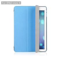 เคสไอแพดมินิ 4 iPad mini 4 Magnet Transparent Smart Case (Blue)