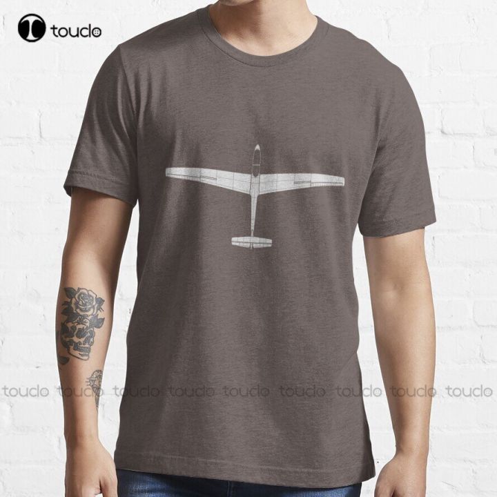 letov-l-23-super-blanik-glider-sailplane-soaring-gliding-airplane-aeroplane-aircraft-t-shirt-black-nbsp-shirt-xs-5xl-streetwear