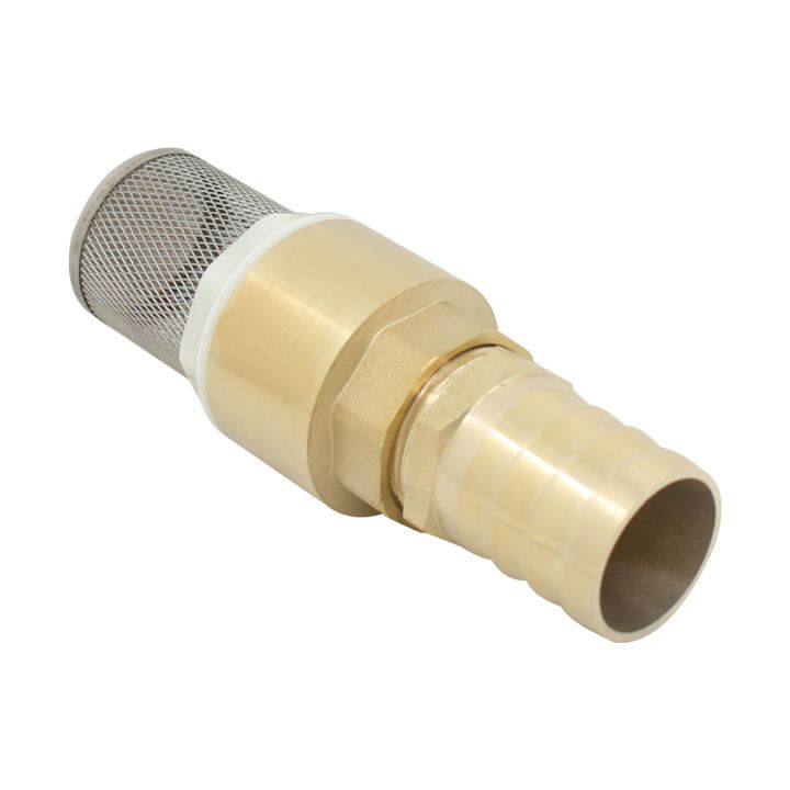 Suction Strainer Foot Valve Hose Connection With Mesh Strainer Water
