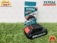 Total แบตลิเธี่ยม-ไอออน 20V 2.0Ah E20 สีดำ  รุ่น TBLIE2001  ถูกที่สุด