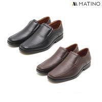 MATINO IMPORTED CLASSIC SHOES รองเท้าชาย MC/B 5005 - BLACK/BROWN