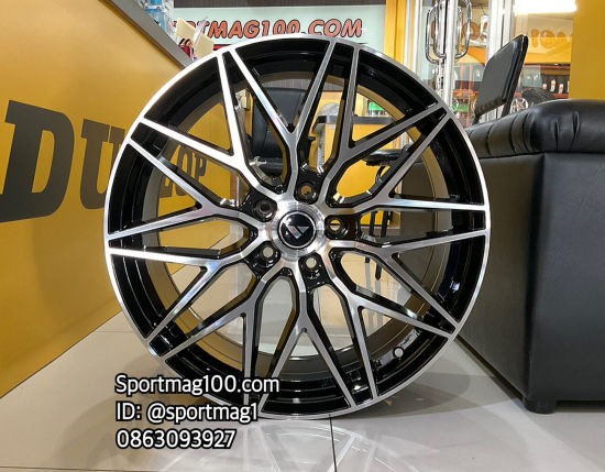 vorsteiner-mf1310-8-5x19นิ้ว-5รู112-114-สีดำหน้าเงา