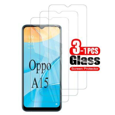 【NEW Popular】กระจกนิรภัยบนกระจกเทมเปอร์2020 A15สำหรับ Oppo 1-3ชิ้นสำหรับ15 CPH2185 6.52 Quot; ป้องกันโปร่งใสระดับพรีเมียม