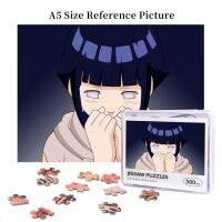 Naruto Hinata Hyuga Wooden Jigsaw Puzzle 500 Pieces Educational Toy Painting Art Decor Decompression toys 500pcs