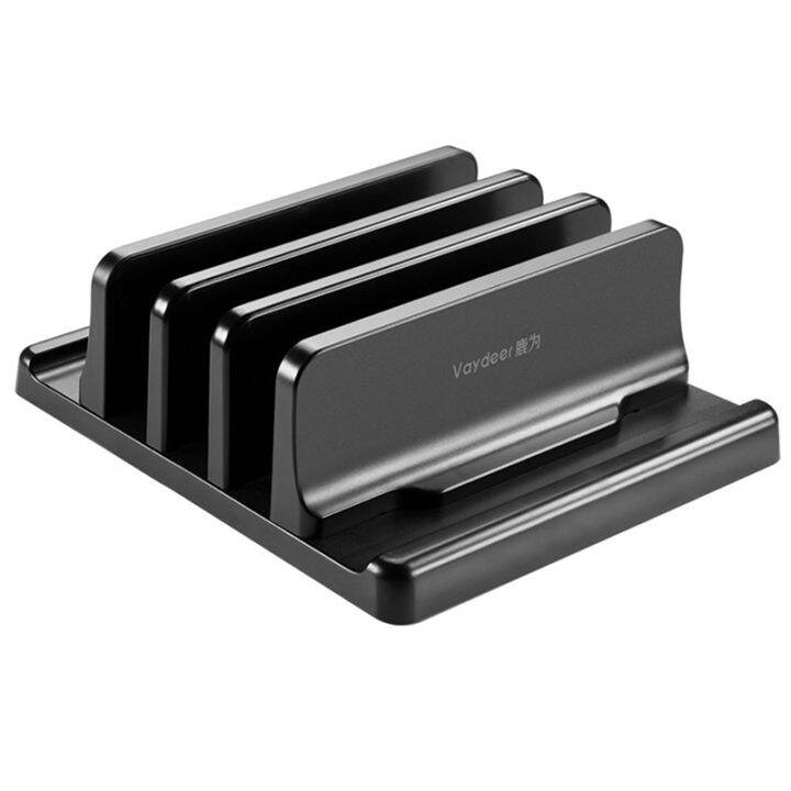 Vaydeer Laptop Stand Vertical Computer Stand Vertical Desktop Stand SpaceSaving Desktop Storage