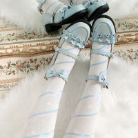 Autumn Winter Little Candy Lolita Kawaii Harajuku Thigh high Socks Cosplay Cotton Over Knee Stocking Womens Tights High Socks