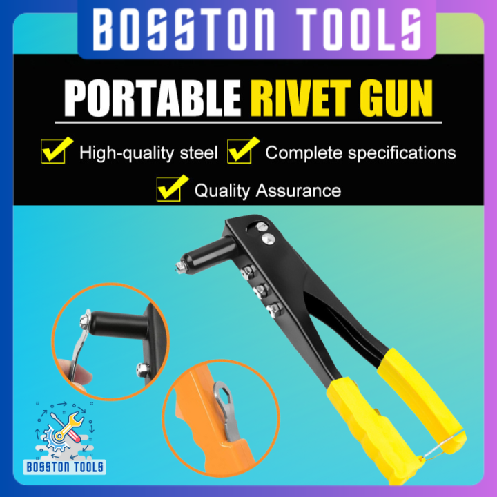 Heavy Duty Single Hand Riveter for Plastic Metal Leather Heavy Duty Hand Riveter Manual Rivet