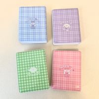 INS Colorful Lattice Photocard Holder Korean Kpop Idols Star Chasing Photo Album 3 Inch 40 Pockets binder Album Collect Book  Photo Albums