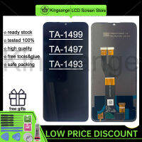 Kingsange จอ LCD แบบดั้งเดิมหน้าจอดิจิตอลสำหรับจอแสดงผล LCD แบบสัมผัสหน้าจอ C31 Nokia แทนการประกอบสำหรับ Nokia C31 TA-1499, TA-1497, TA-1493แสดงผลหน้าจอพร้อมเครื่องมือฟรี