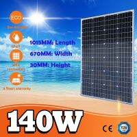 Jingyang 100W140w แผงโซล่าแข็ง185W 280W 370W 18V 5ปีรับประกัน12V เซลล์ซิลิคอนโมโนคริสตัลเครื่องชาร์จแบตเตอรี่แข็ง